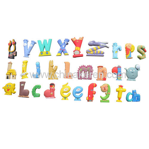 2013fashione pvc soft animal letters