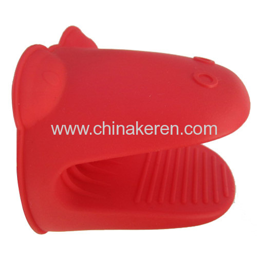 practical silicone red hot mittens