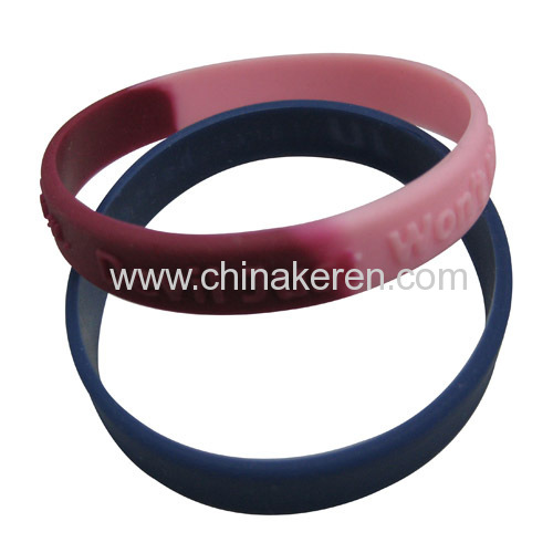 2013 promotional silicone bracelets