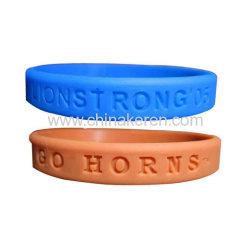 2013 promotional printed silicone band