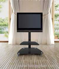 Black Iron Tube LCD TV Stands