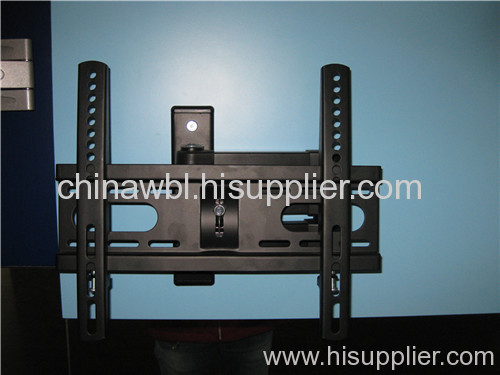 Tempered Glass and Iron LCD TV Stand