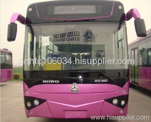 SINOTRUK HOWO CITY BUS, diesel bus, CNG bus