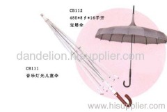 music umbrellas