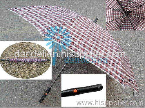 straight fan umbrella