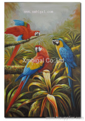 Animal oil painting