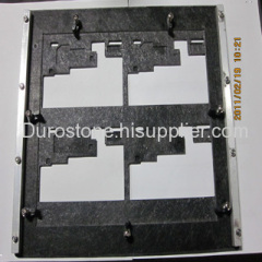 PCB wave soldering pallet and carriers