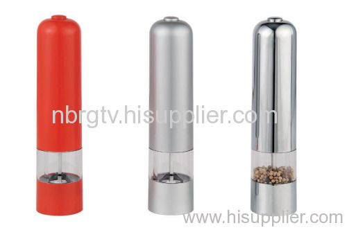 Electric Stainless Steel Salt and Pepper Mill