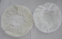 fixed pull-rope towel polishing pad