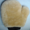 wool polishing glove