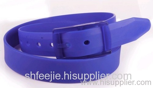 purple fashion eco-friendly plastic belt