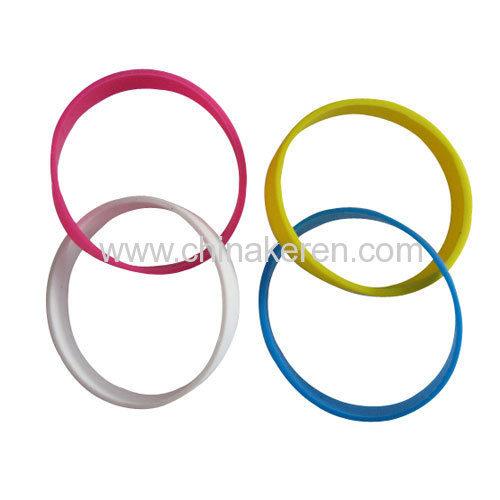 Silicone INTERLOCKING colors Bracelet