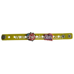 Silicone Bracelet with soft pvc animal fitting