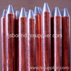 Copper bonded Steel Grounding Rods