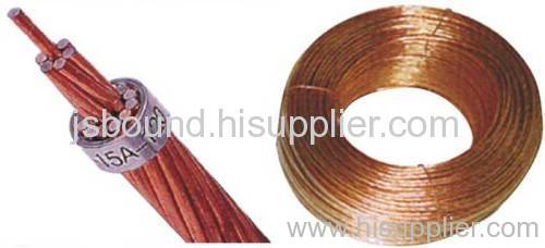 Copper clad steel stranded wire
