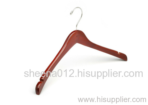 wooden contour hanger