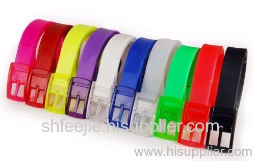 Muti-color fashion eco-friendly belt