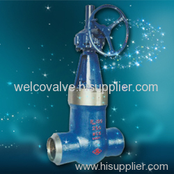 high temperature and high pressure gate valve