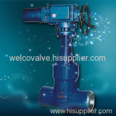 High Pressure Gate Valve for power station service