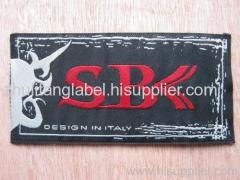 overlocked woven labels