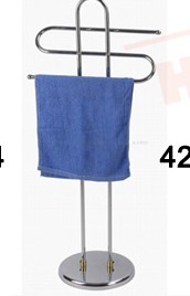 towel rack free-standing