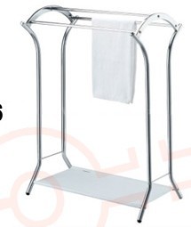 towel rack free-standing