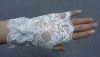 lace gloves with flower