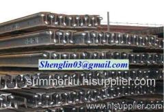 steel rail and rail fittings