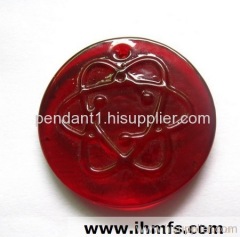 health,fashion,unique ,Lava energy ,anion , far infrared,coloured glaze,transparent,pendant