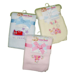 baby pretty fleece blanket