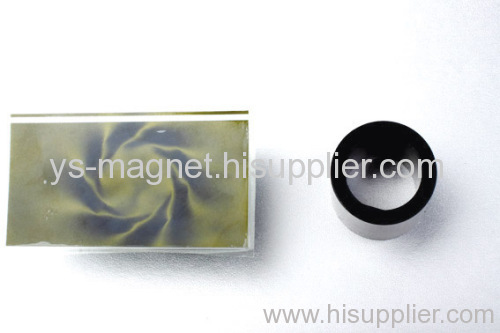 Oblique magnetized magnets