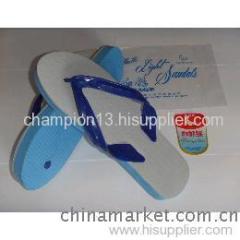 white dove plastic light slipper