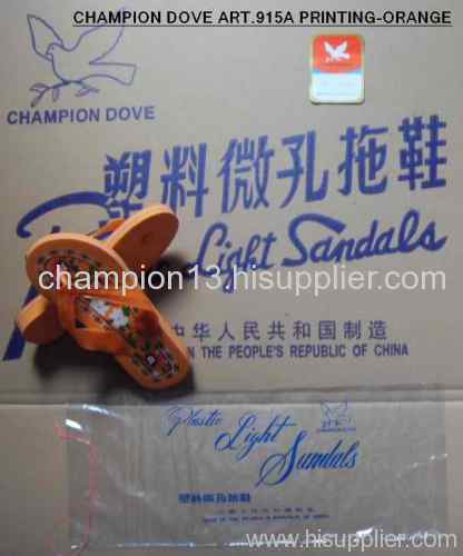 Champion dove plastic sandals