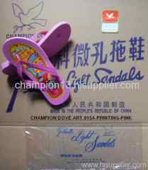 Champion dove plastic sandals