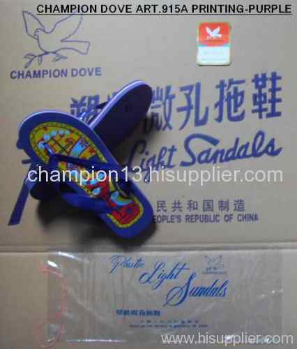 Champion dove plastic  sandals