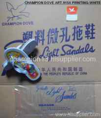 Champion dove plastic sandals