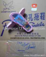 Champion dove plastic light sandals