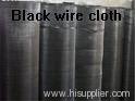 Black wire cloth