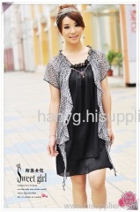Leisure Two-Piece Outfit Lady Dress