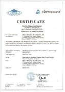 Quality Assurance certificate