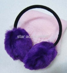 fake fur earmuff