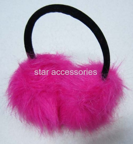 fake fur earmuff