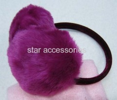 fake fur earmuff