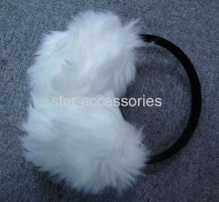 fake fur earmuff