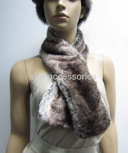 fake fur scarf