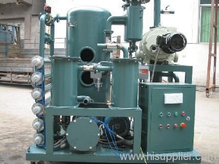 ZJA Double Stage Vacuum Dielectric Oil Reclamation Equipment, Insulation oil purification plant