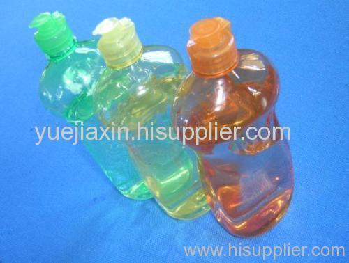 transparent bottles