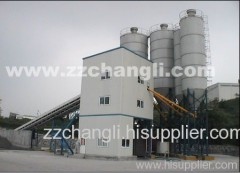 portable concrete mixing plant