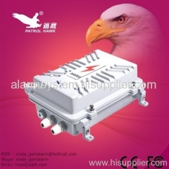 Power transformer burglar alarm system