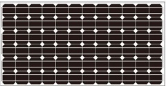 185W Monocrystalline solar panel